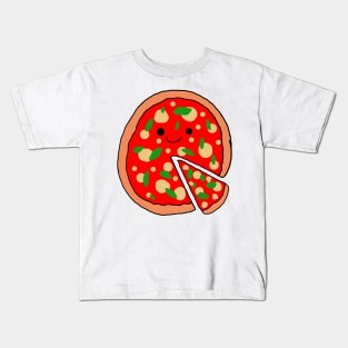 Cute Pizza Kids T-Shirt